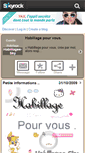 Mobile Screenshot of habillagee-sky.skyrock.com