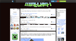 Desktop Screenshot of minecraftiens.skyrock.com