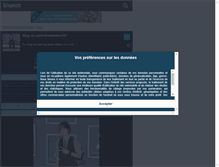 Tablet Screenshot of justindrewbieber437.skyrock.com