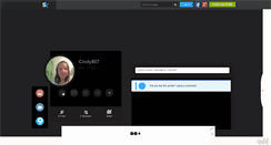 Desktop Screenshot of cindy807.skyrock.com