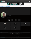 Tablet Screenshot of cindy807.skyrock.com