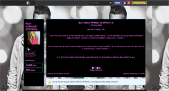 Desktop Screenshot of mlle-camiille-offiishal.skyrock.com