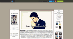 Desktop Screenshot of is-iansomerhalder.skyrock.com