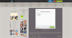 Desktop Screenshot of incomplete.skyrock.com