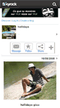 Mobile Screenshot of hollidays-pixx.skyrock.com