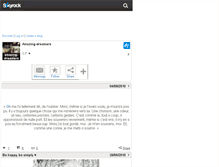 Tablet Screenshot of amazing-dreamers.skyrock.com