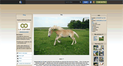 Desktop Screenshot of ethologie-la-cense.skyrock.com