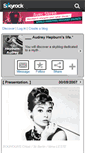 Mobile Screenshot of hepburn-audrey.skyrock.com