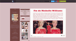 Desktop Screenshot of michelle-williams.skyrock.com