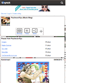 Tablet Screenshot of ficpaulinemusicryu.skyrock.com