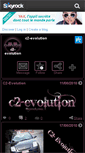 Mobile Screenshot of c2-evolution.skyrock.com