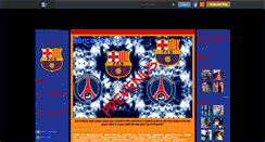 Desktop Screenshot of barca-psg.skyrock.com