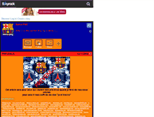 Tablet Screenshot of barca-psg.skyrock.com