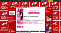 Desktop Screenshot of cheval-francais.skyrock.com