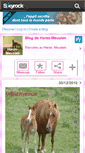 Mobile Screenshot of haras-meusien.skyrock.com