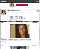 Tablet Screenshot of central-julie-secret.skyrock.com