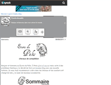 Tablet Screenshot of ecurie-du-palis.skyrock.com
