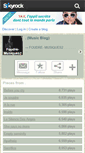 Mobile Screenshot of foudre-musiques2.skyrock.com