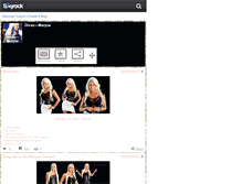 Tablet Screenshot of divas---maryse.skyrock.com
