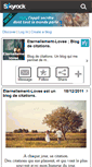 Mobile Screenshot of eternellement-lovee.skyrock.com