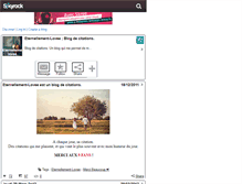 Tablet Screenshot of eternellement-lovee.skyrock.com