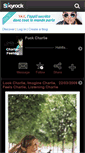 Mobile Screenshot of charlie-feeling.skyrock.com