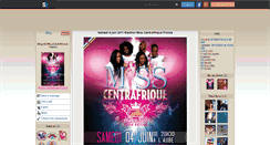 Desktop Screenshot of miss-centrafrique-france.skyrock.com