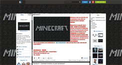 Desktop Screenshot of minecraft-pro.skyrock.com