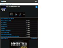 Tablet Screenshot of doctor-traxx.skyrock.com