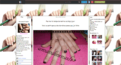 Desktop Screenshot of amandinenails.skyrock.com