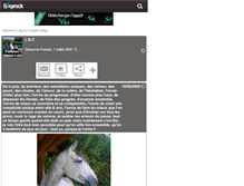 Tablet Screenshot of fabulus-horse-lola.skyrock.com