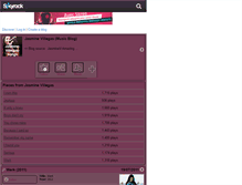 Tablet Screenshot of jasmine-villegas-songs.skyrock.com