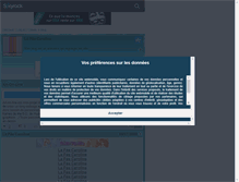 Tablet Screenshot of lafeecaroline.skyrock.com