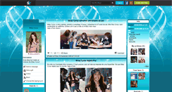 Desktop Screenshot of mileycyrus016.skyrock.com