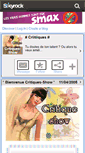 Mobile Screenshot of critiques-show.skyrock.com
