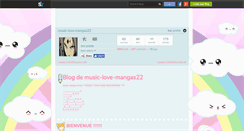 Desktop Screenshot of music-love-mangas22.skyrock.com