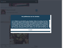 Tablet Screenshot of lesidoles84.skyrock.com