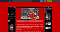 Desktop Screenshot of goonernews.skyrock.com