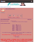 Tablet Screenshot of desxsuperxoffres.skyrock.com