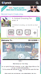 Mobile Screenshot of for-ever-animal-crossing.skyrock.com