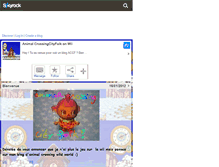 Tablet Screenshot of animalcrossingcityfolkwi.skyrock.com