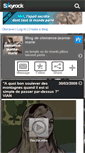 Mobile Screenshot of clemence-jeanne-marie.skyrock.com
