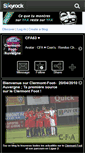 Mobile Screenshot of clermont-foot-auvergne.skyrock.com