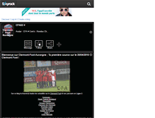 Tablet Screenshot of clermont-foot-auvergne.skyrock.com