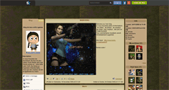 Desktop Screenshot of lara-croft-tr-games.skyrock.com