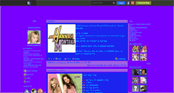 Desktop Screenshot of hannah-montana-18.skyrock.com