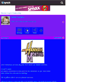 Tablet Screenshot of hannah-montana-18.skyrock.com