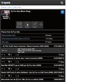 Tablet Screenshot of dj-fou-alex16.skyrock.com