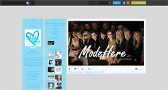 Desktop Screenshot of modehere.skyrock.com