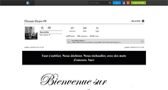 Desktop Screenshot of dream-hope-98.skyrock.com